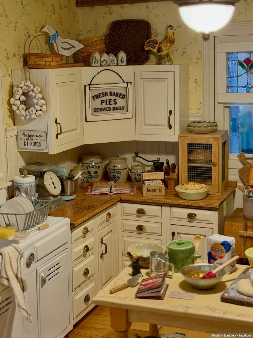 Кухня Kathleen Holmes — Румбоксы и кукольные интерьеры: фото (фото 3)