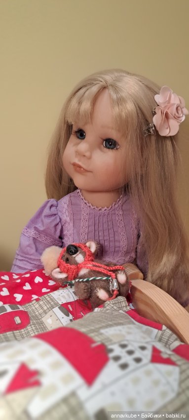 Тихо поиграли) — Куклы Gotz (Готц): Ханна (фото 3)