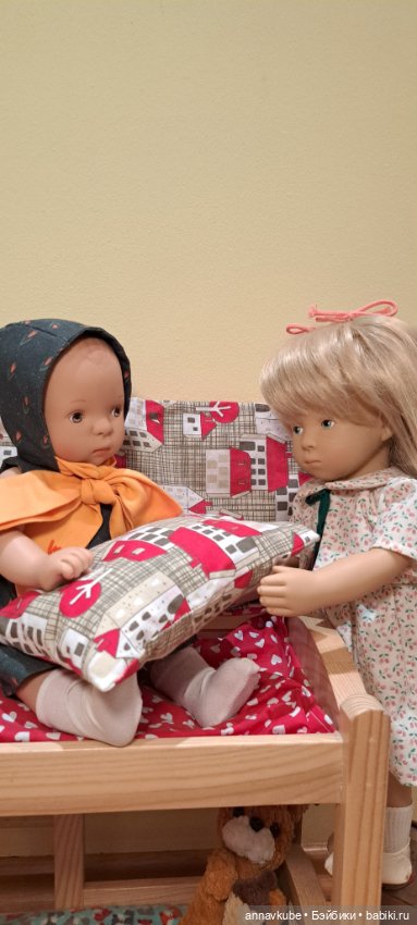 Тихо поиграли) — Куклы Gotz (Готц): Ханна (фото 6)