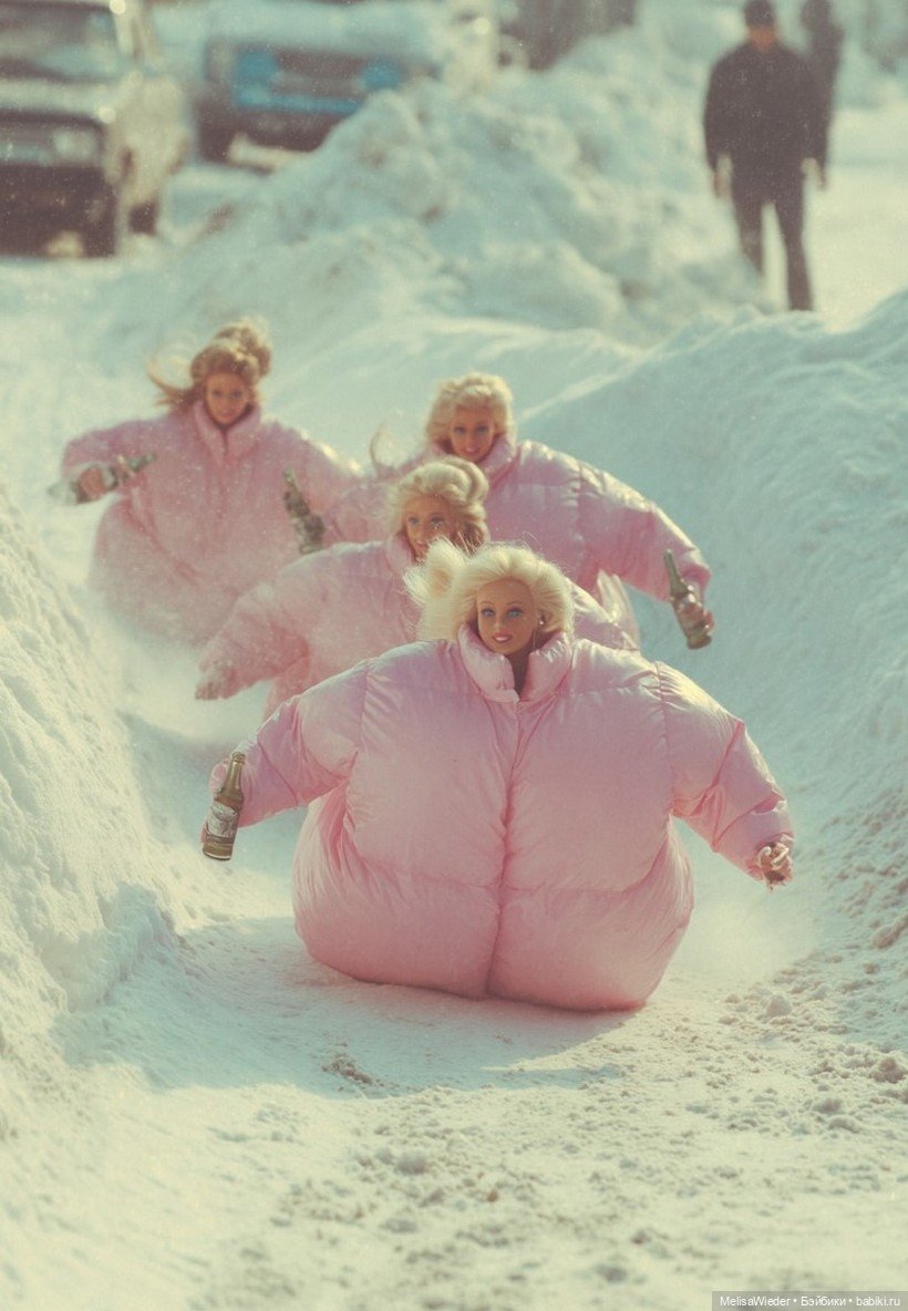 Барби зимой — Куклы Barbie (Барби): Looks