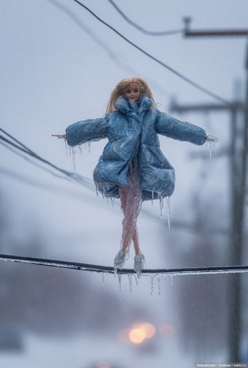 Барби зимой — Куклы Barbie (Барби): Looks