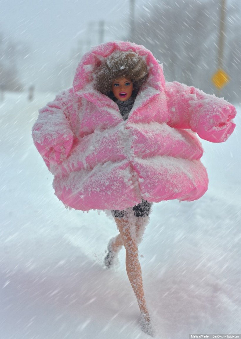 Барби зимой — Куклы Barbie (Барби): Looks