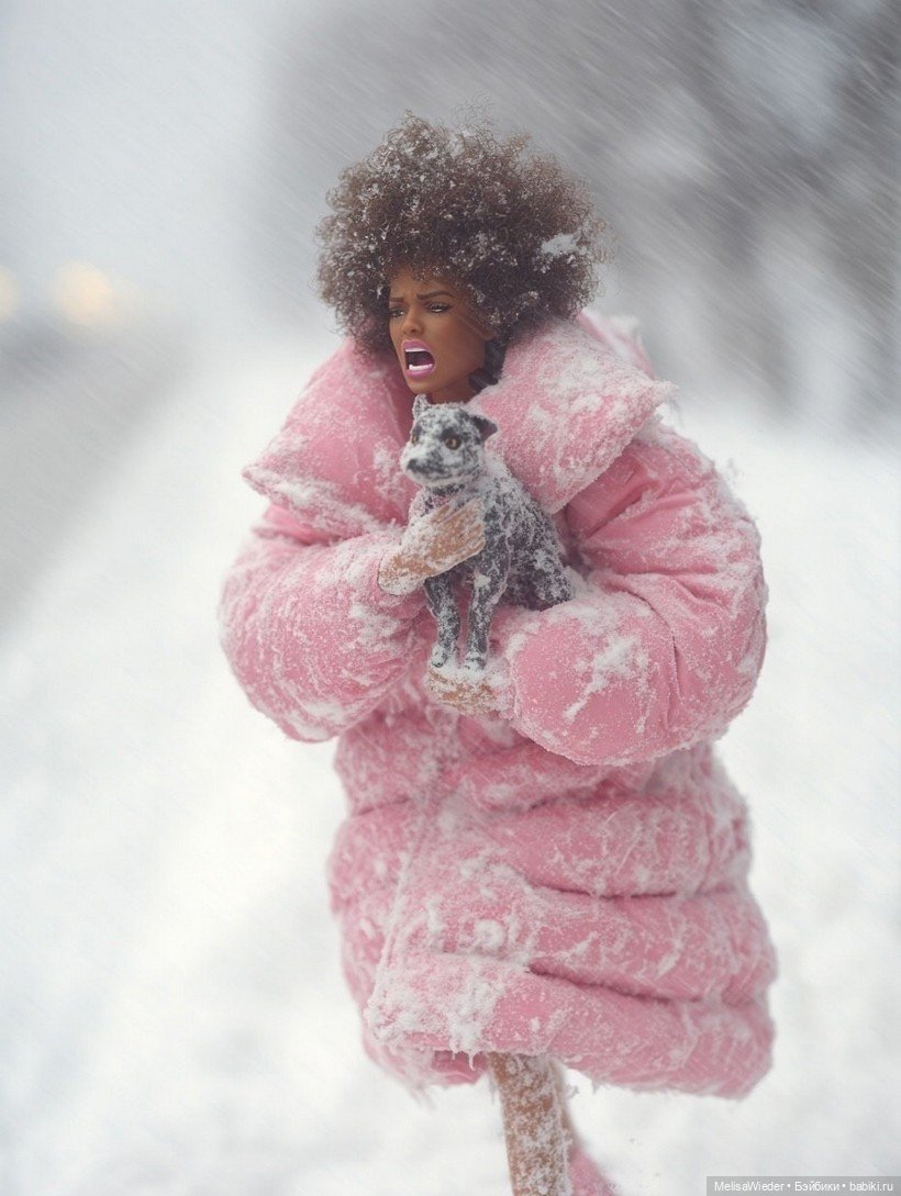 Барби зимой — Куклы Barbie (Барби): Looks (фото 2)