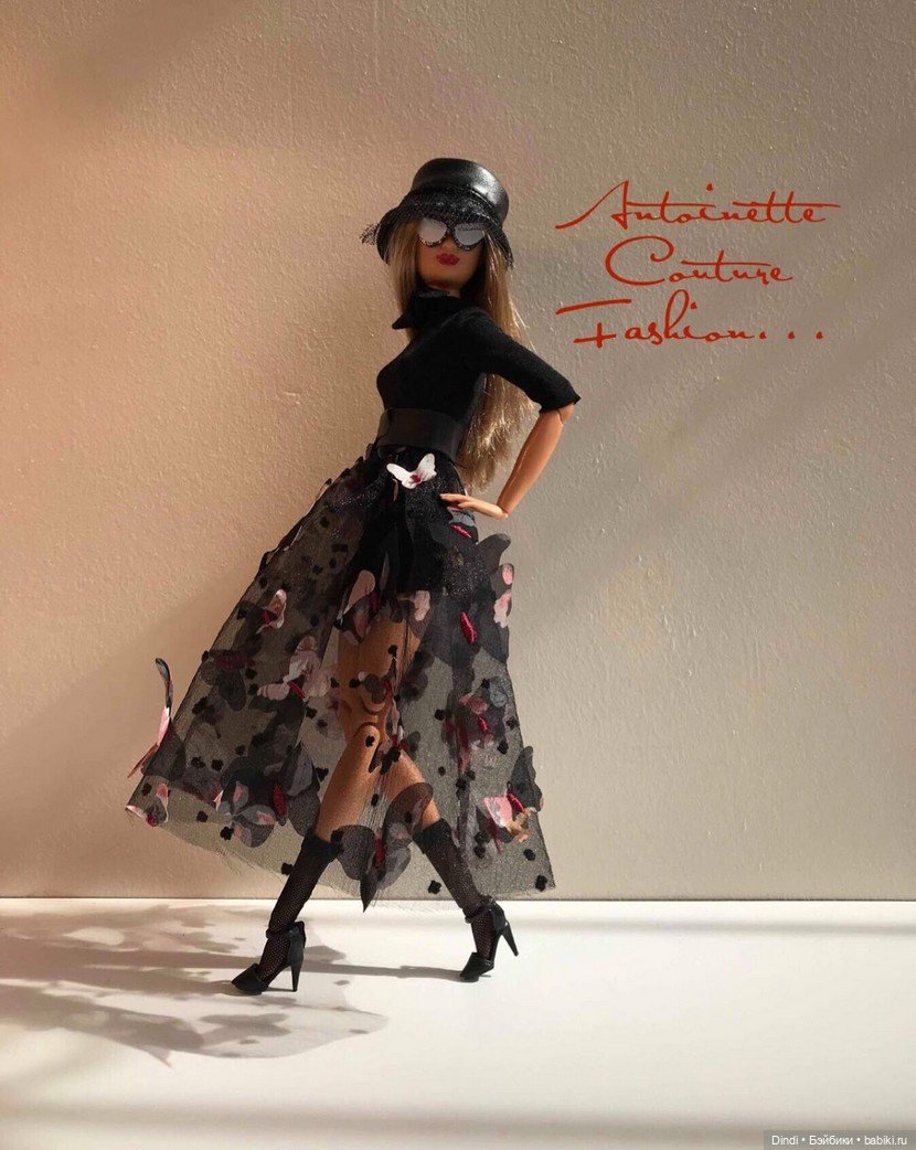 Шляпка, джемпер и юбка — Выкройки для Барби и фэшн