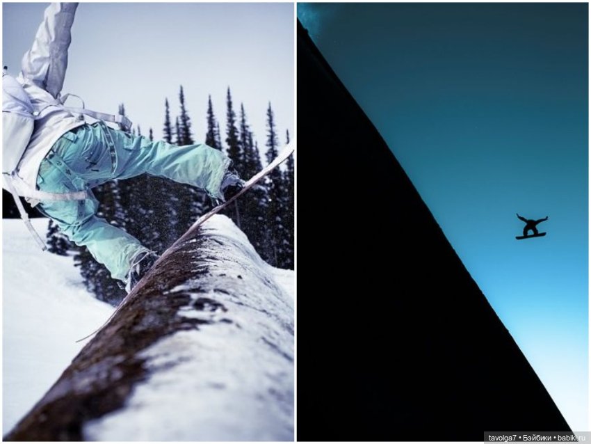 Зимние оттенки в графике и одежде для зимнего спорта (фото 6)