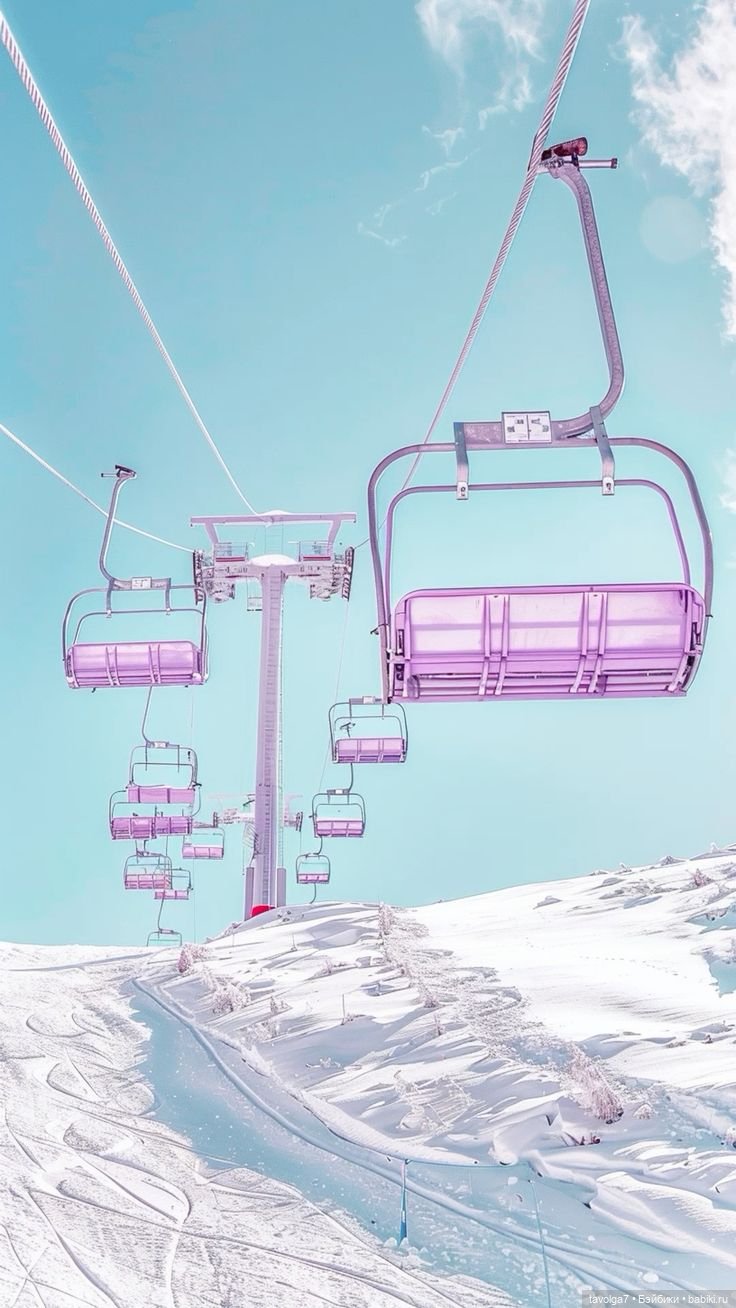 Зимние оттенки в графике и одежде для зимнего спорта