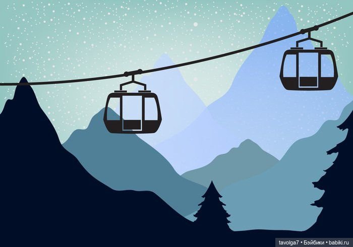 Зимние оттенки в графике и одежде для зимнего спорта (фото 2)