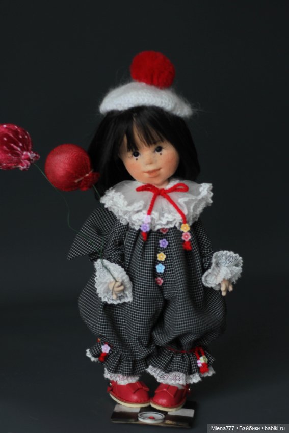 Кнопочка с воздушными шариками