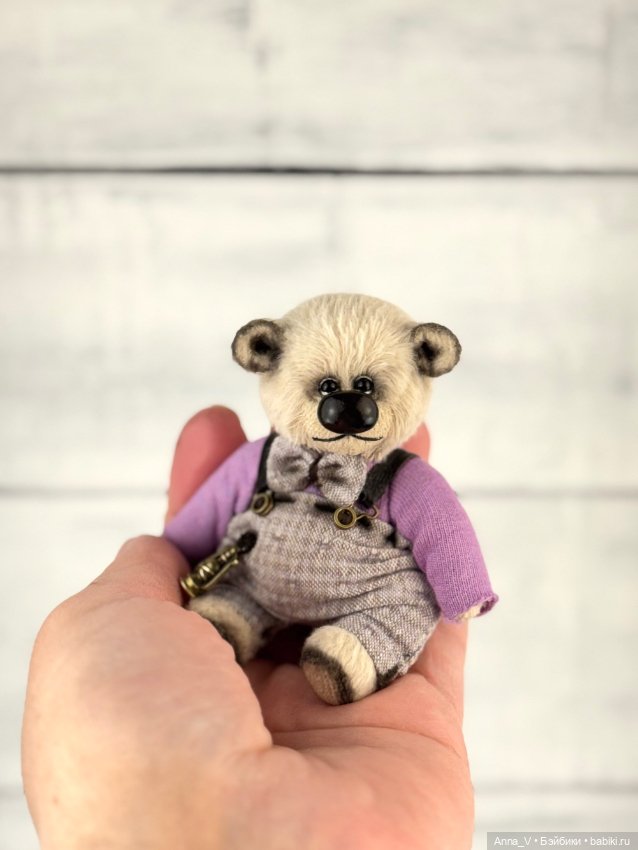 Тедди мишка Харитоша — Авторские мишки Тедди и друзья: фото (фото 4)