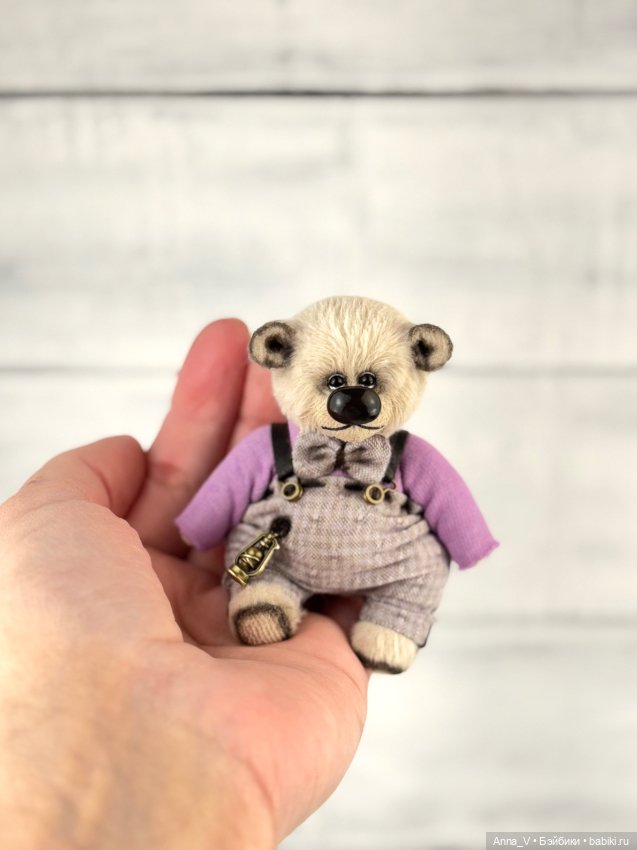 Тедди мишка Харитоша — Авторские мишки Тедди и друзья: фото (фото 5)