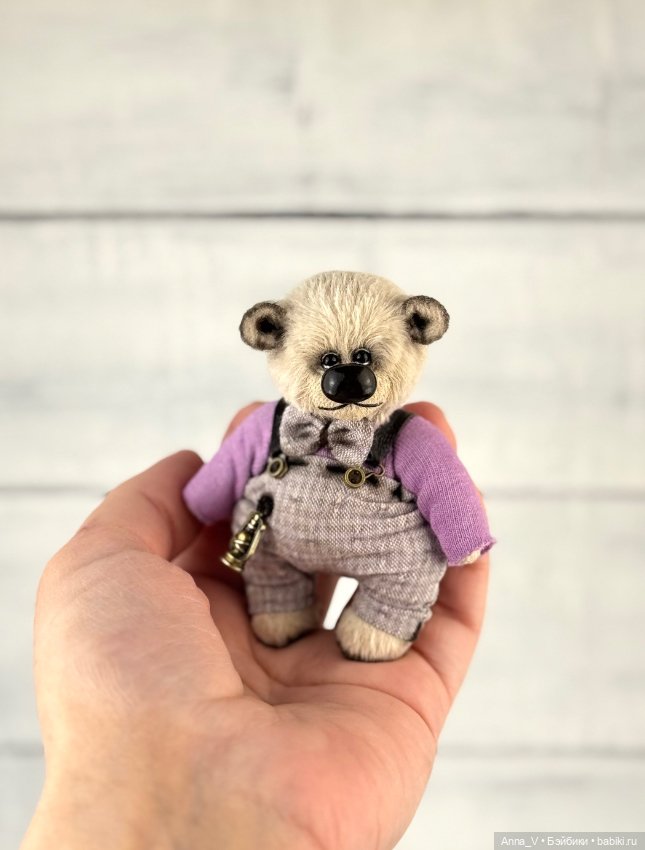 Тедди мишка Харитоша — Авторские мишки Тедди и друзья: фото (фото 3)