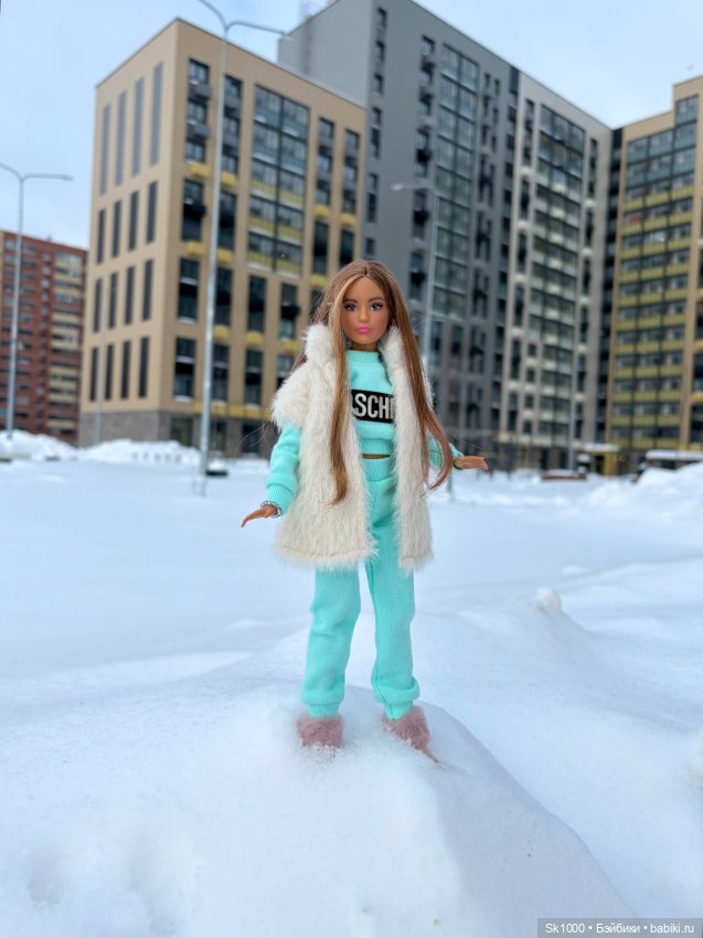 По сугробам с Кэрри — Куклы Barbie (Барби): Looks (фото 4)