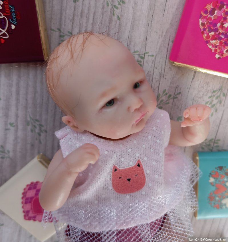 Маленькая Лулу, авторская куколка (фото 4)