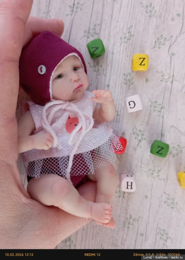 Маленькая Лулу, авторская куколка