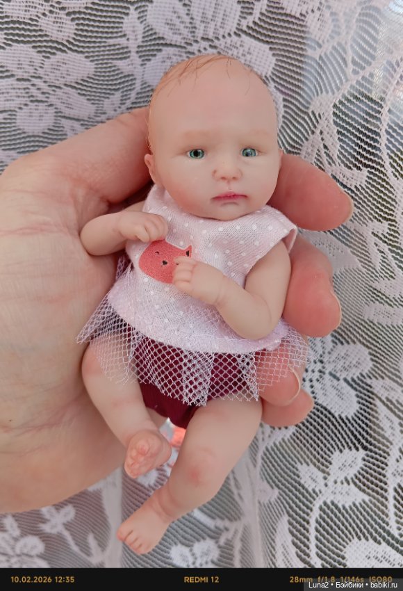 Маленькая Лулу, авторская куколка