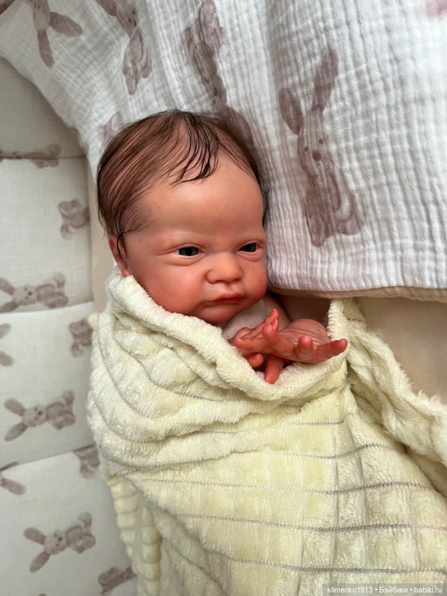 Малышка Gracie Mae open eyes (фото 6)