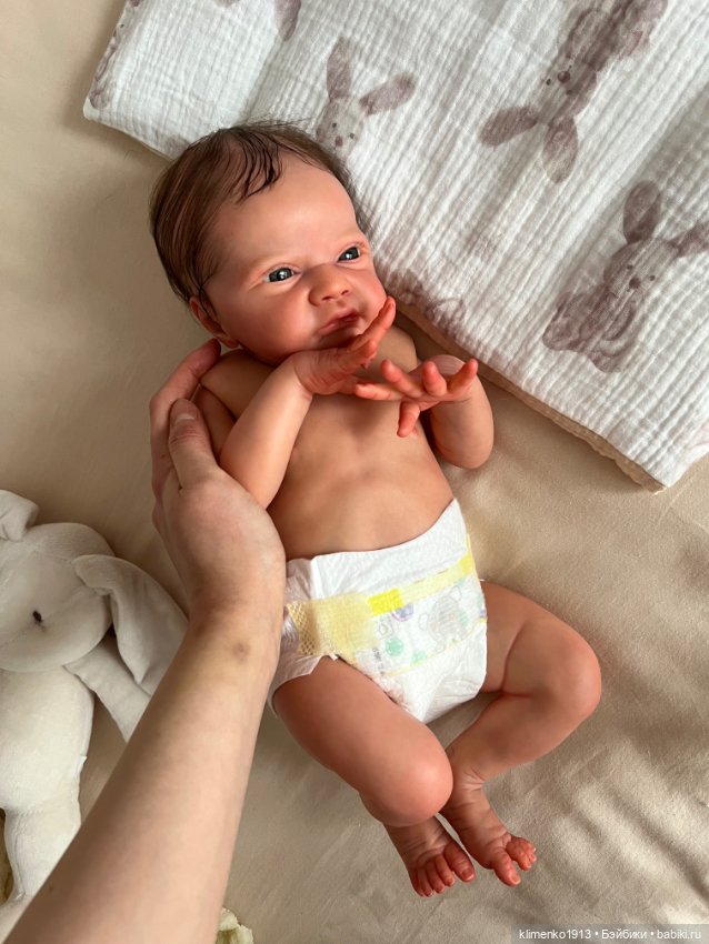 Малышка Gracie Mae open eyes (фото 9)