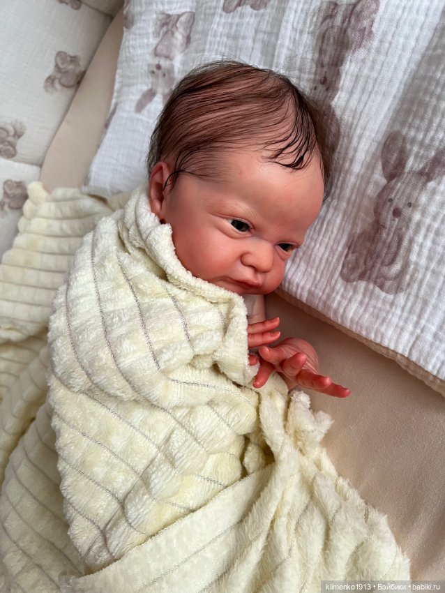 Малышка Gracie Mae open eyes (фото 5)