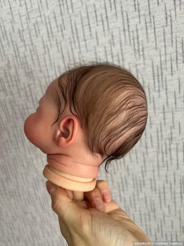 Малышка Gracie Mae open eyes