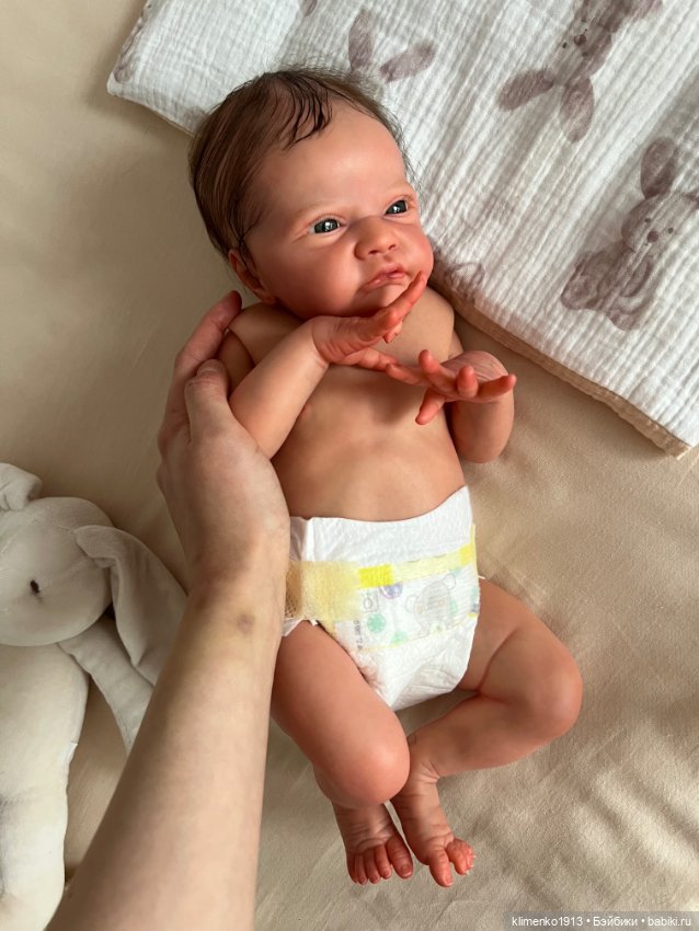 Малышка Gracie Mae open eyes (фото 8)