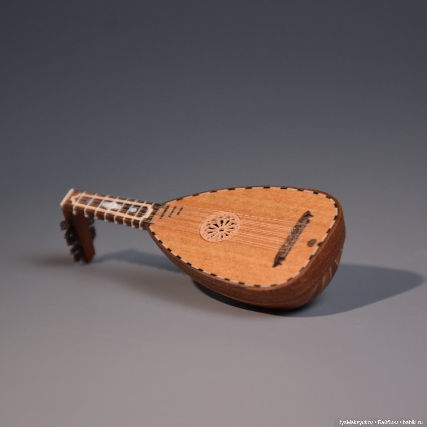 Лютни ренессансные в масштабе 1к12 (фото 7)