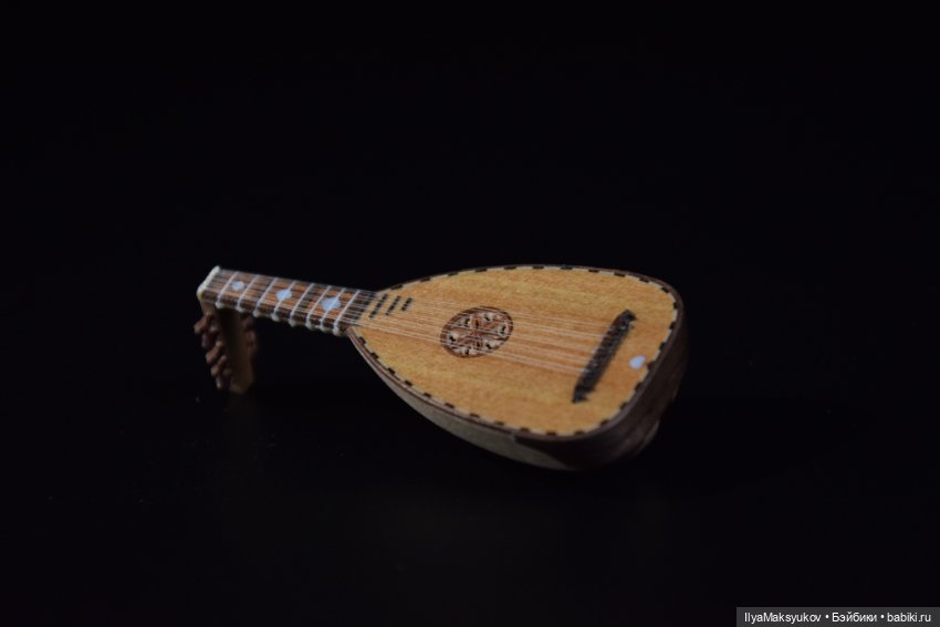 Лютни ренессансные в масштабе 1к12 (фото 3)
