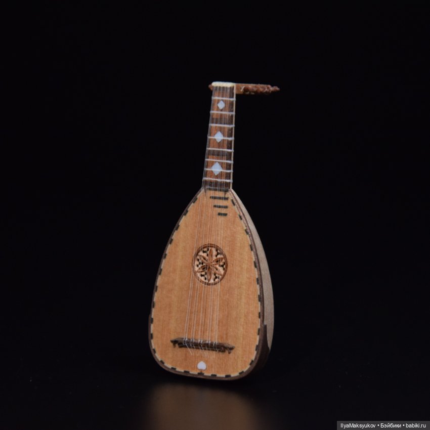 Лютни ренессансные в масштабе 1к12 (фото 2)
