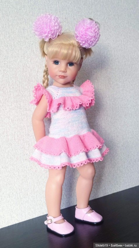 Романтичное платье для куклы готц (фото 4)