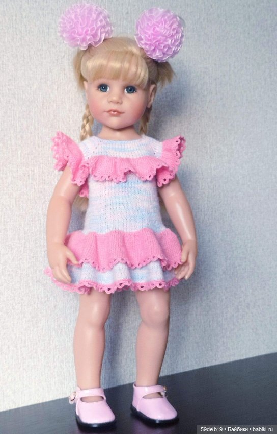 Романтичное платье для куклы готц (фото 3)