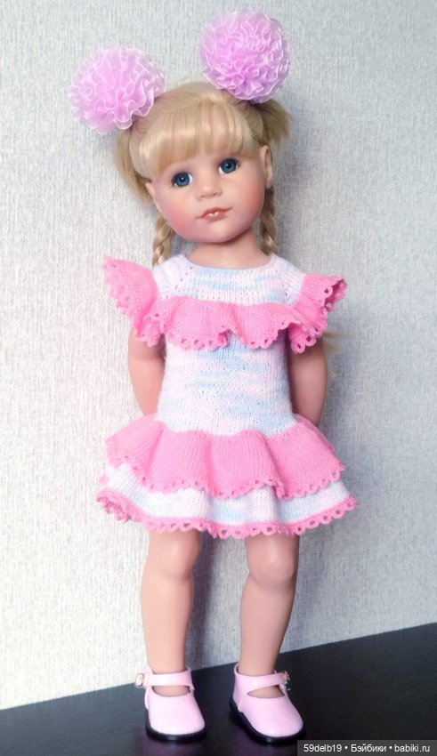 Романтичное платье для куклы готц (фото 2)