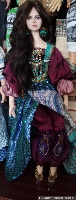 Многообразие авторских кукол Елены Юнссон часть 2