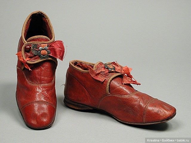 Обувь для антикварных кукол,часть три (фото 8)