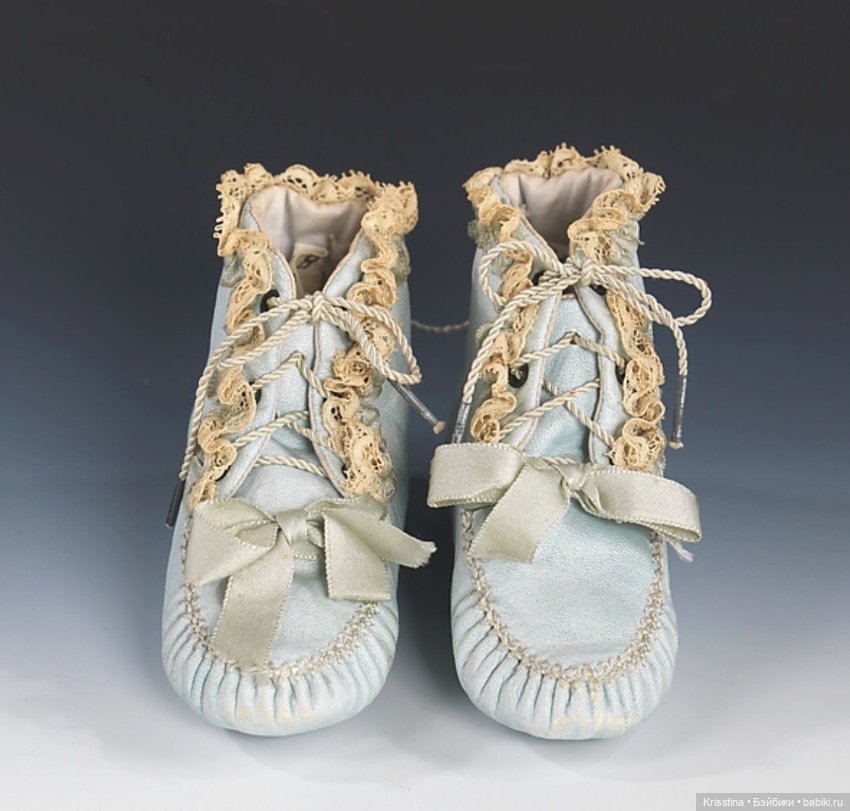 Обувь для антикварных кукол.часть вторая (фото 10)