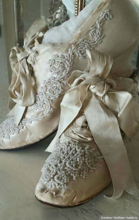 Обувь для антикварных кукол,часть три (фото 5)