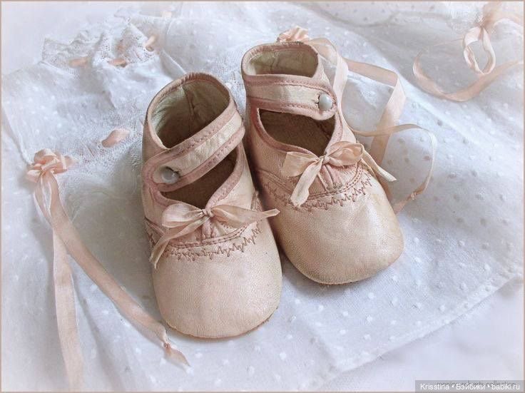 Обувь для антикварных кукол,часть три