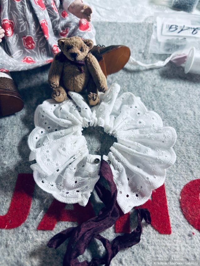 Шью в антикварном стиле 🧵