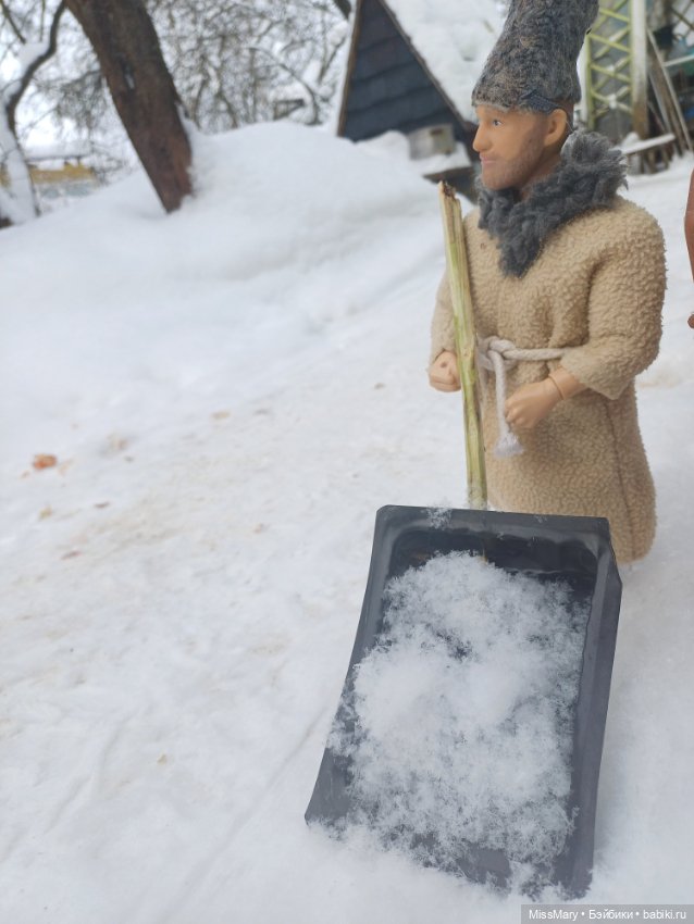 Как Харитонович снег чистил (фото 7)