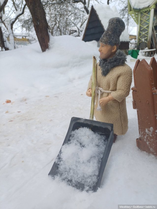 Как Харитонович снег чистил (фото 8)