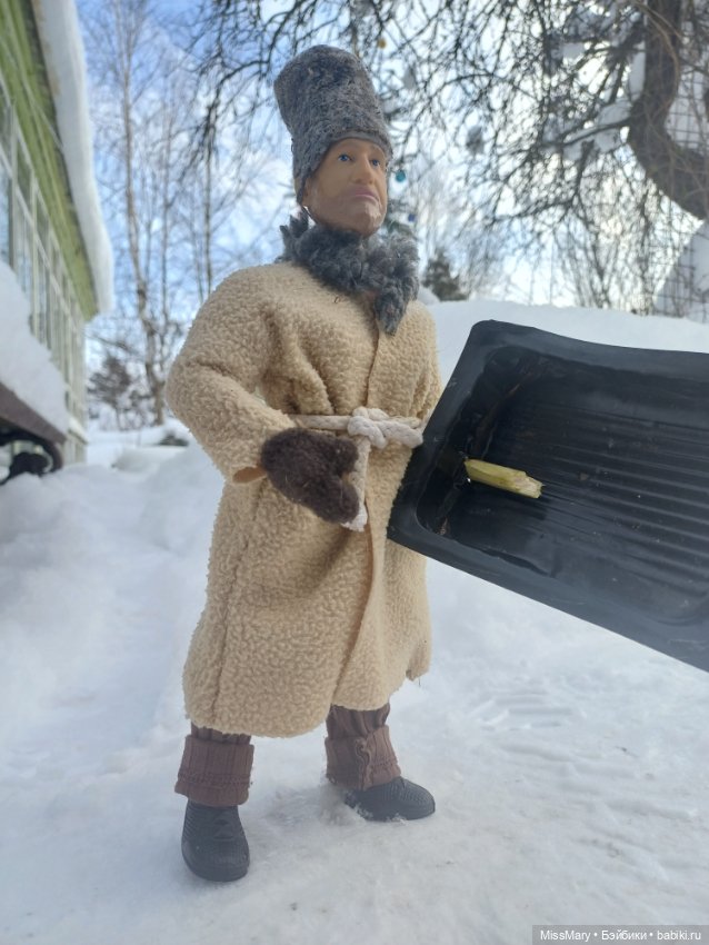 Как Харитонович снег чистил (фото 4)