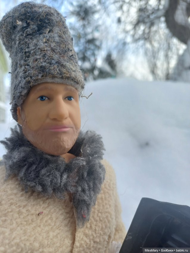 Как Харитонович снег чистил (фото 2)