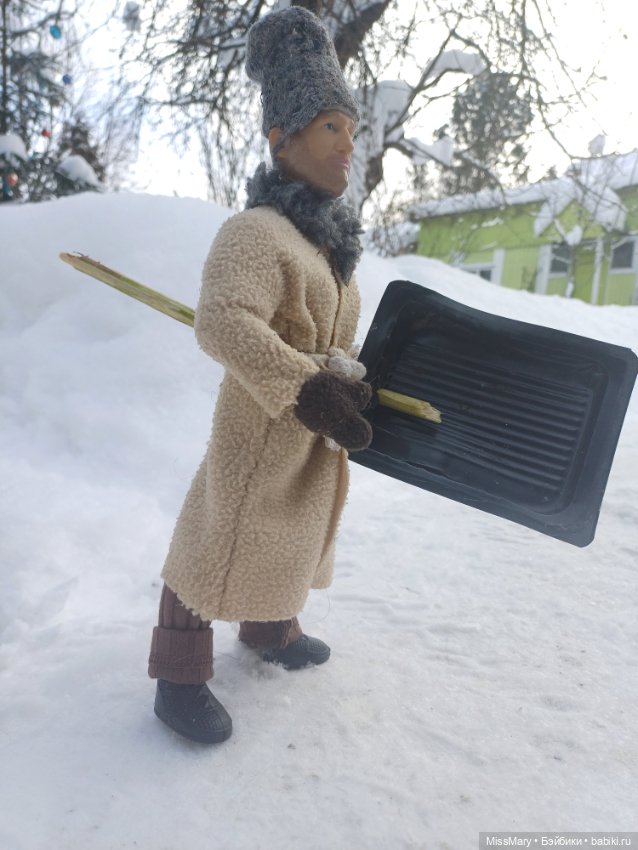 Как Харитонович снег чистил (фото 3)