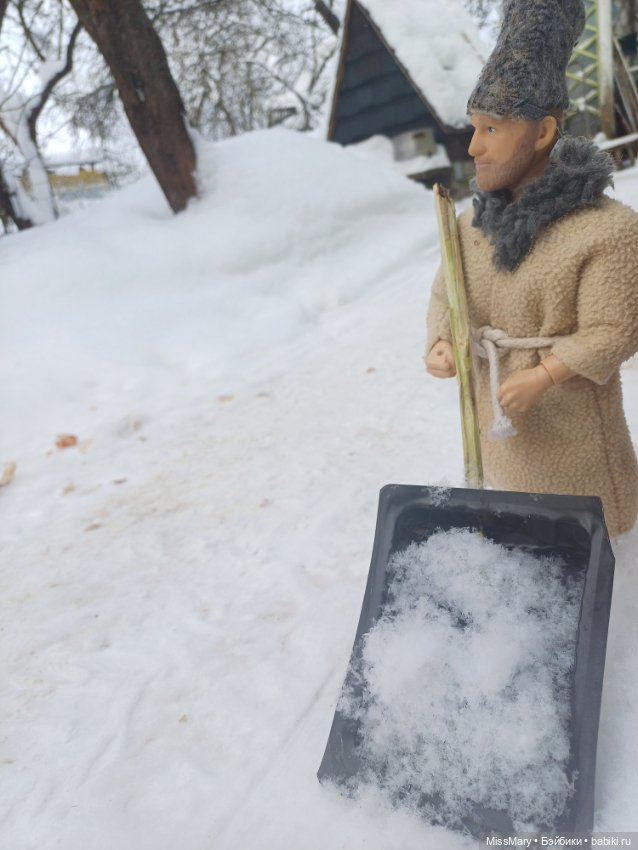 Как Харитонович снег чистил (фото 6)