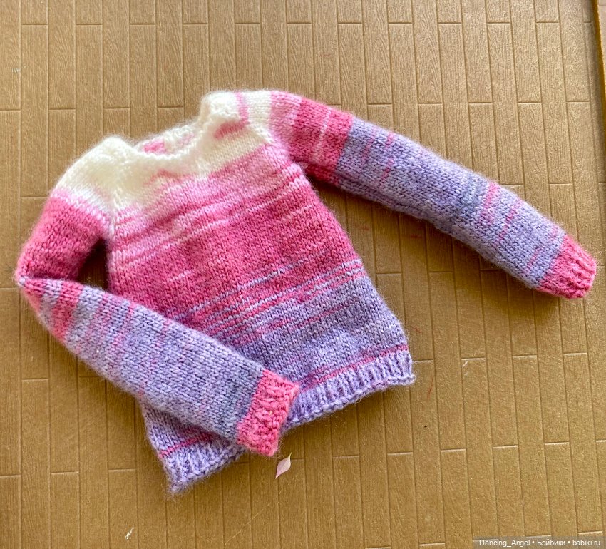 Яркие джемперы — Одежда и обувь для кукол своими руками: фото (фото 3)