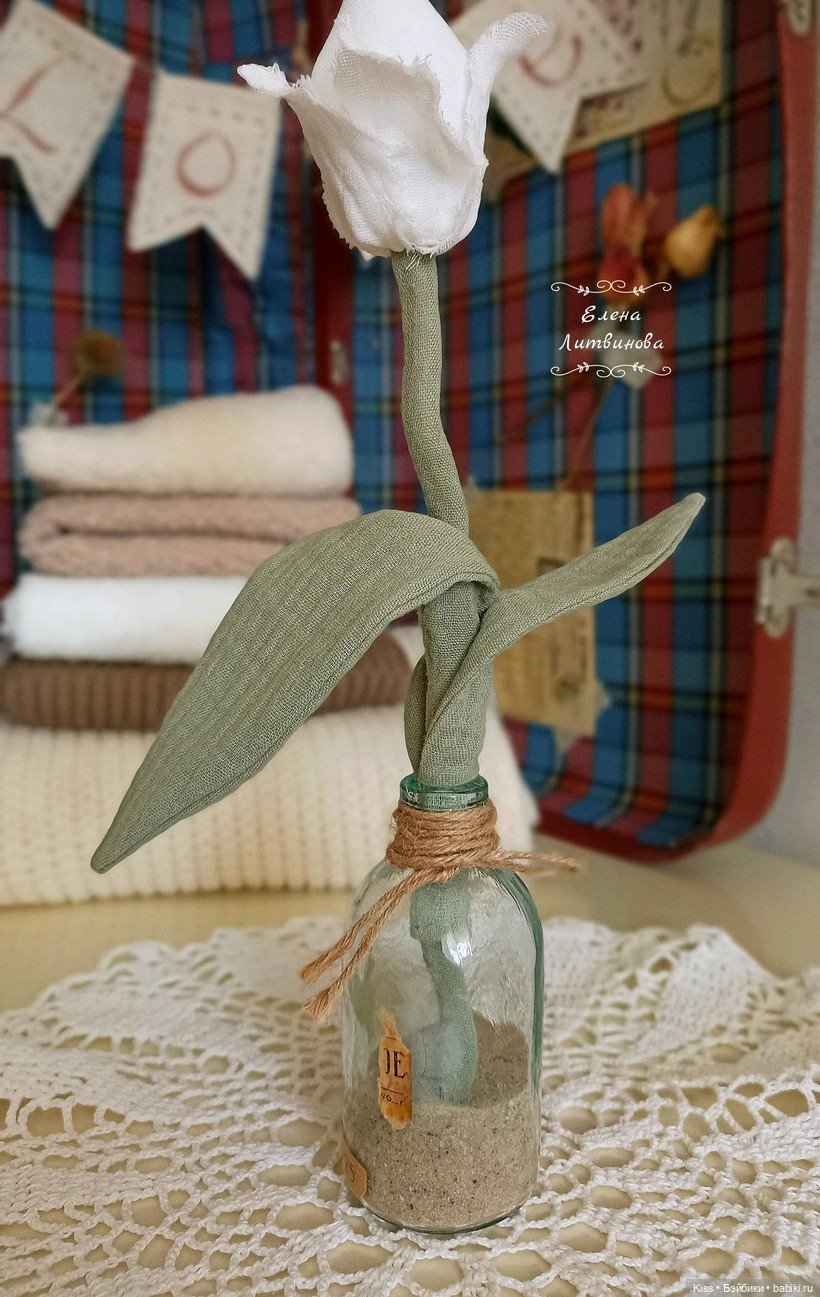 Выкройка тюльпана от Елены Литвиновой (фото 3)