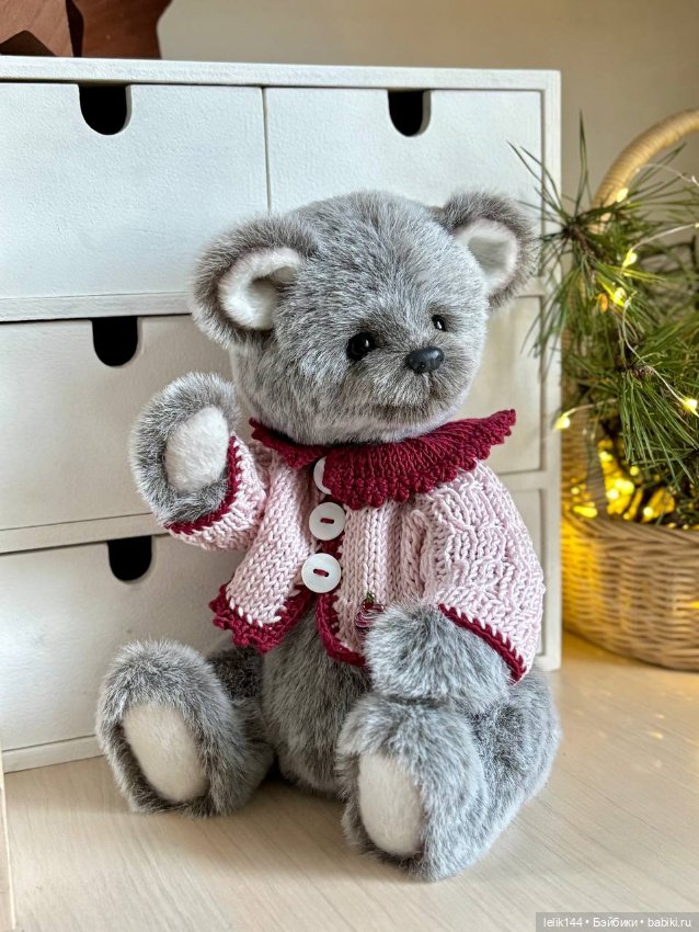 Тедди мишка Нора — Авторские мишки Тедди и друзья: фото (фото 6)