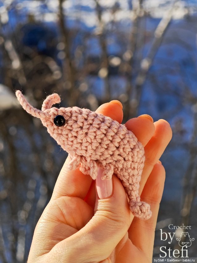 Креветка — Вязаные игрушки и амигуруми: крючком (фото 6)
