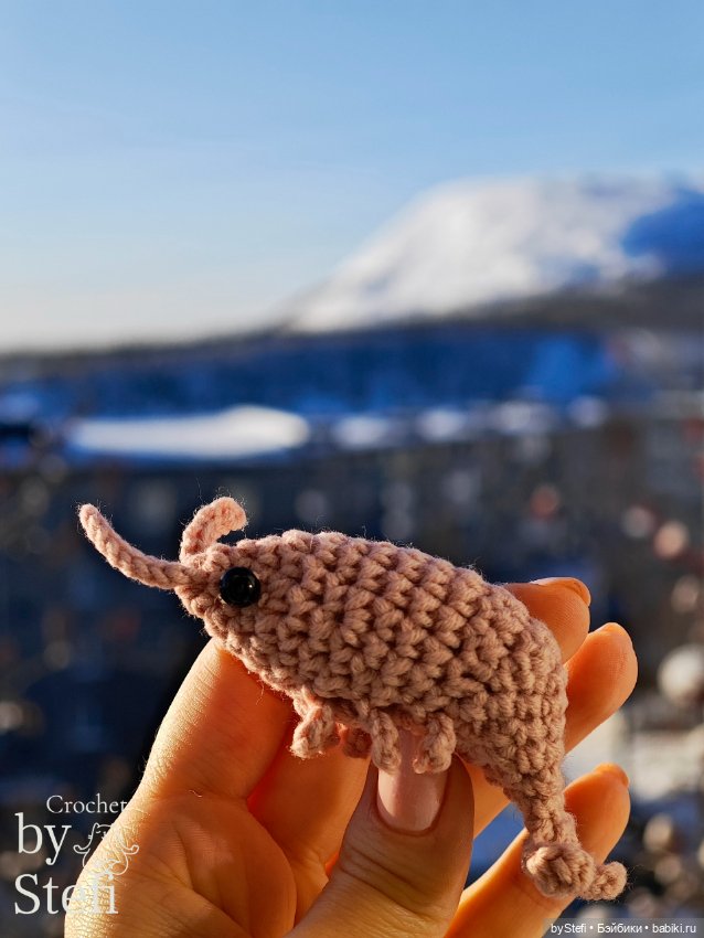 Креветка — Вязаные игрушки и амигуруми: крючком (фото 7)