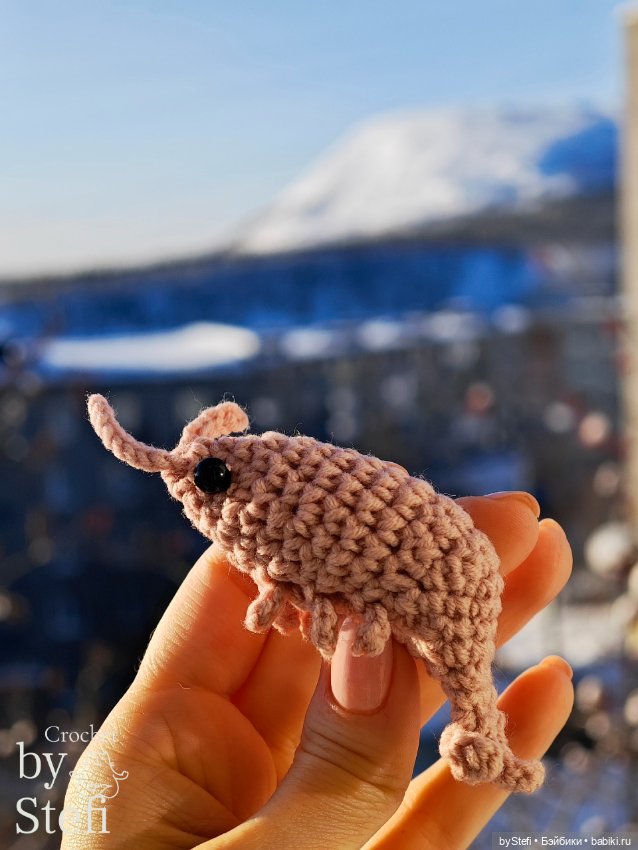 Креветка — Вязаные игрушки и амигуруми: крючком (фото 8)