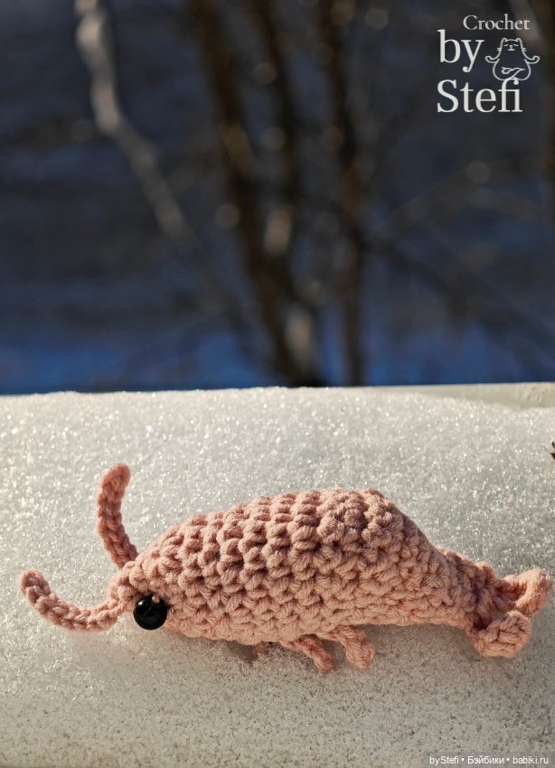 Креветка — Вязаные игрушки и амигуруми: крючком