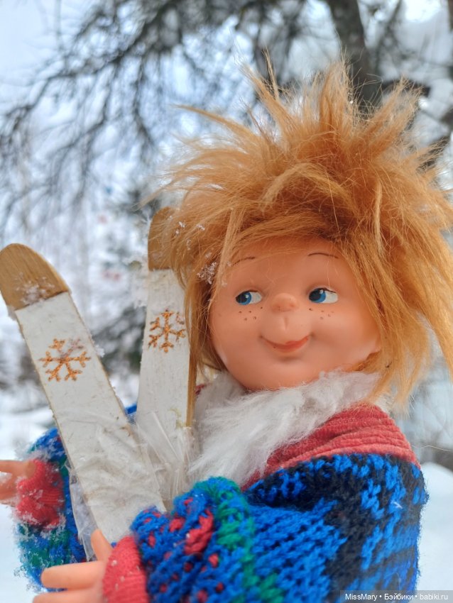 Рыжий лыжник ⛷ — Винтажные куклы ГДР (Немки): Бигги